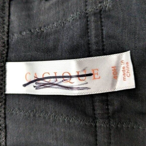 Lane Bryant Cacique Bra Multi Way Strapless Lightweight 40H w/ Black Straps - Picture 5 of 10